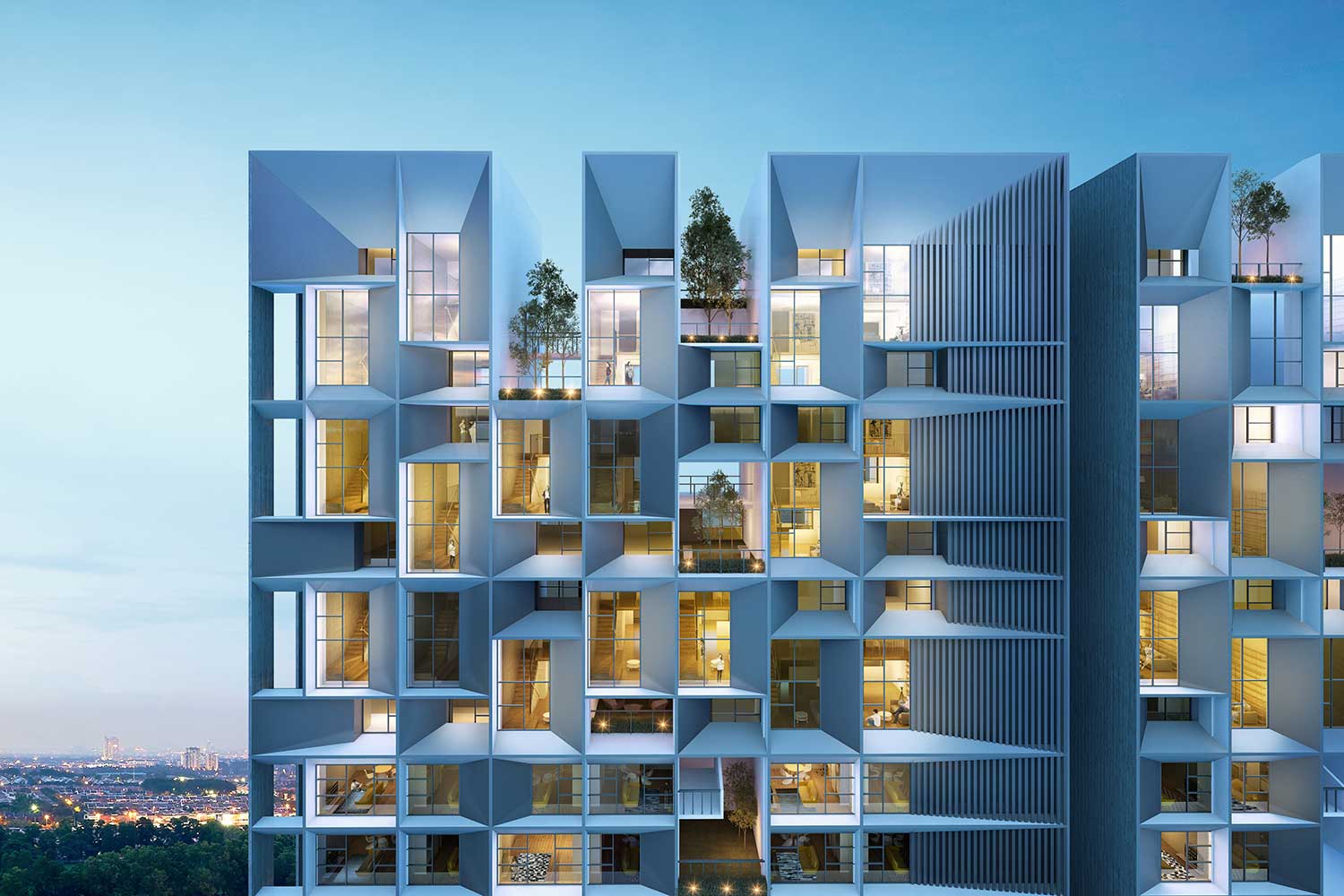 Loft and studio units